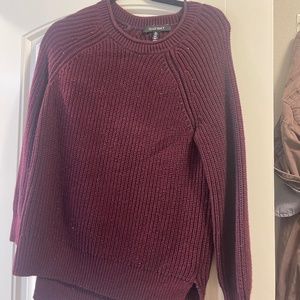 Women's Maroon Sweater Size Small